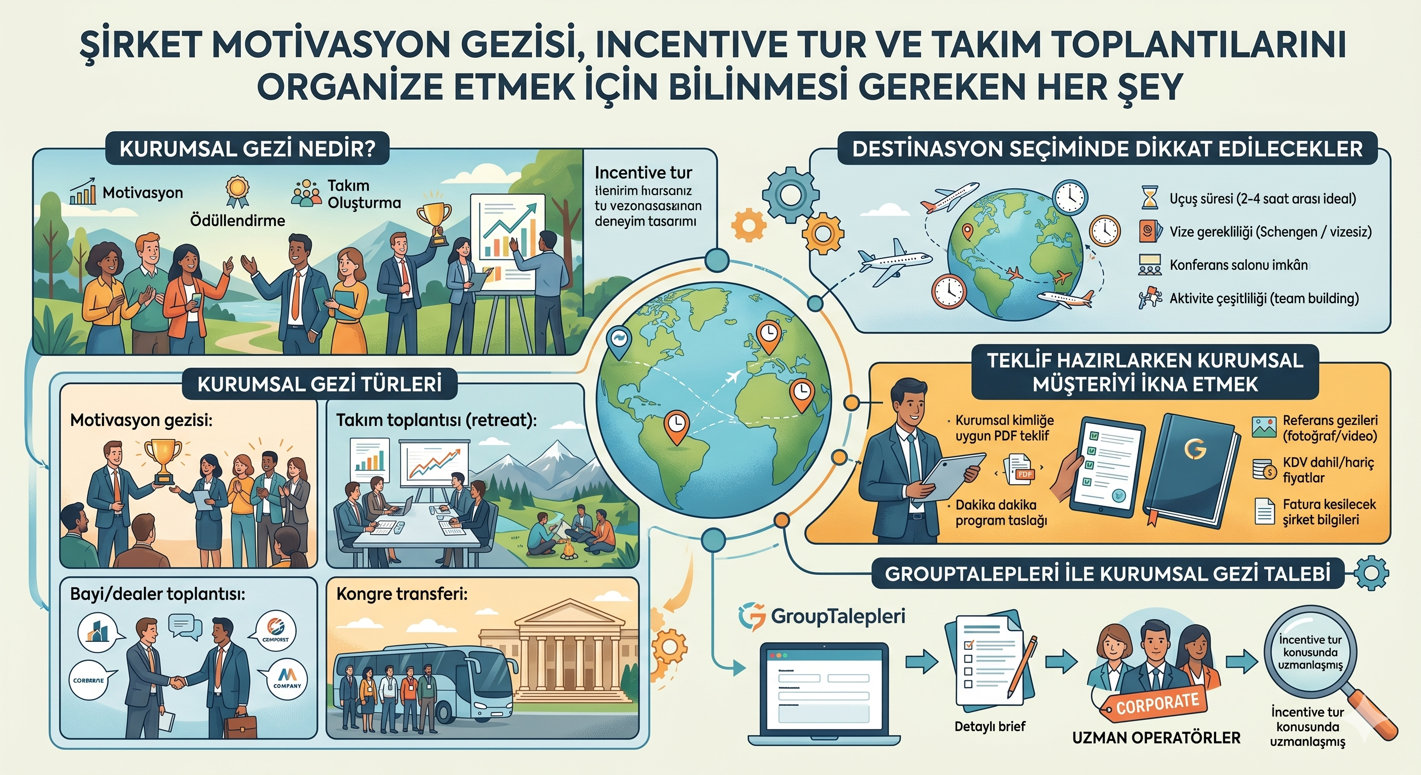 Kurumsal Gezi Organizasyonu: Şirket Grupları İçin Rehber