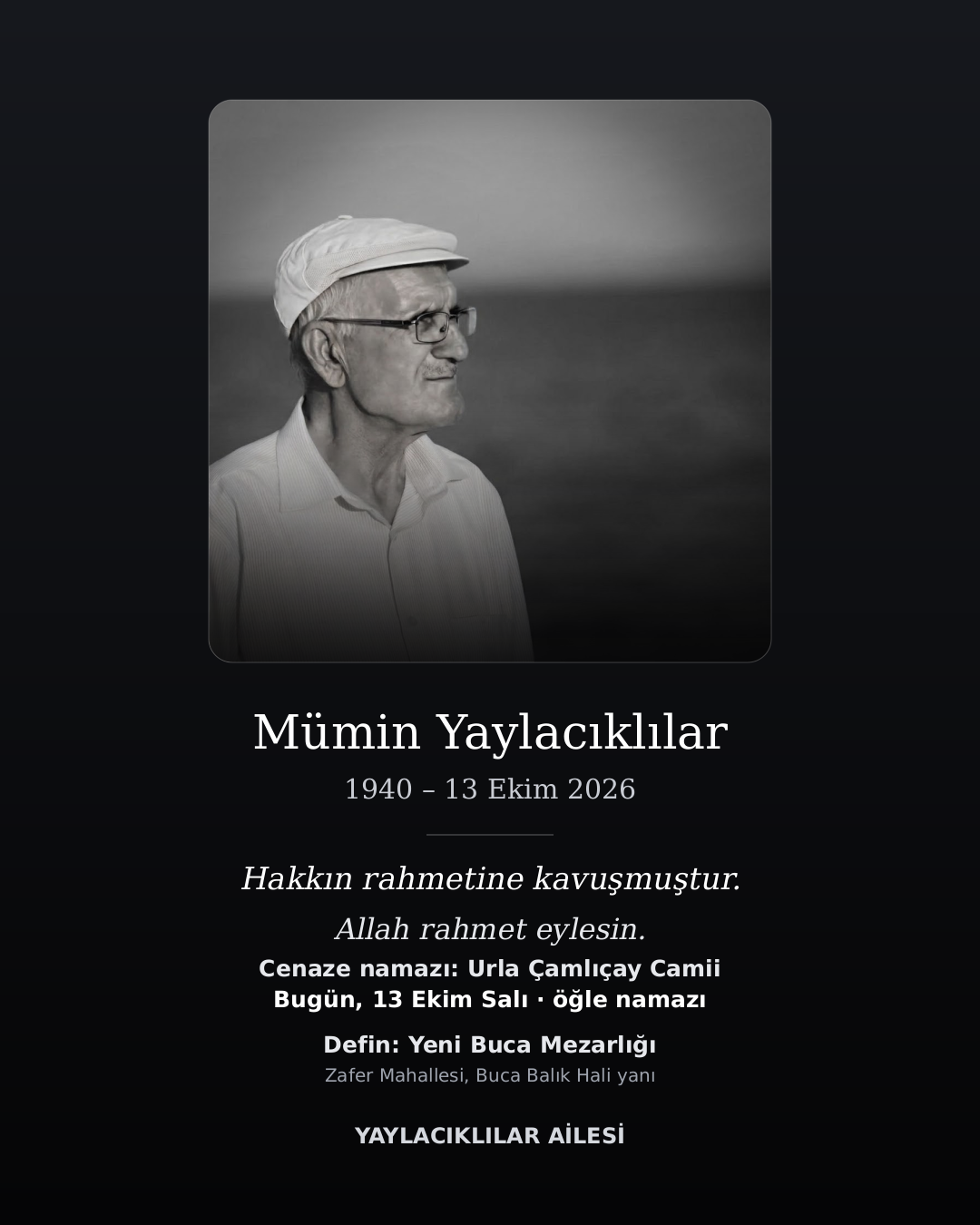 Mümin Yaylacıklılar